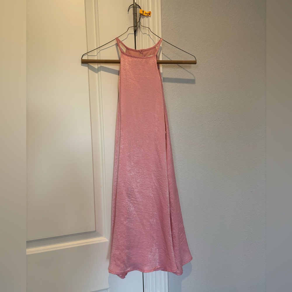 Show Me Your MuMu Blush Halter Dress